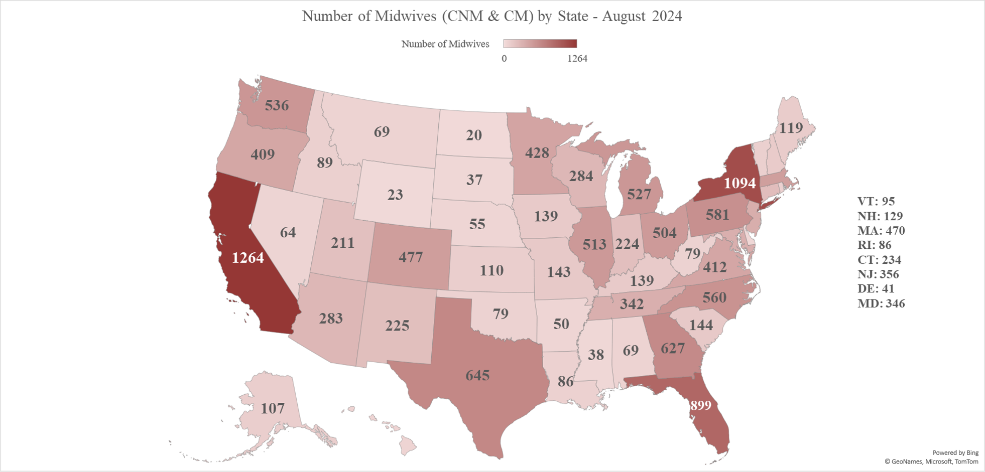 Map August 2024